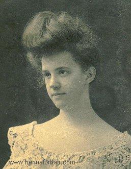 Late Victorian young woman